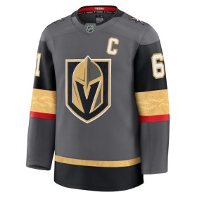 Vegas Golden Knights Fanatics Premium Mark Stone 2024-25 Alternate Grau Trikot - Herren